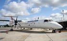 Bombardier Q400 NextGen w barwach linii Eurolot. Fot. Eurolot