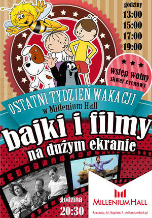 Bajki i filmy w Millenium Hall