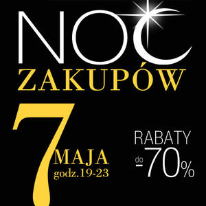 Noc Zakupów w Millenium Hall - 7 maja 2015