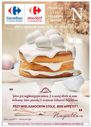 Promocje Carrefour – gazetka od 15 marca do 26 marca 2016 