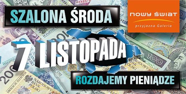 Szalona środa w Galerii "Nowy Świat"