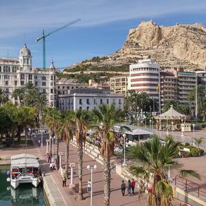 Zamek świętej Barbary w Alicante. Fot. Pixabay/CC0