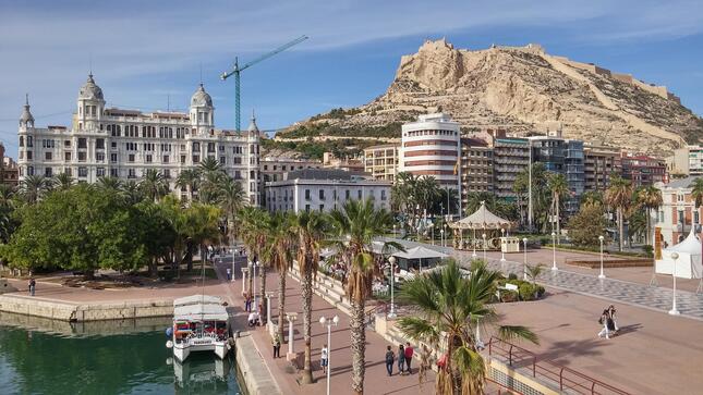Zamek świętej Barbary w Alicante. Fot. Pixabay/CC0
